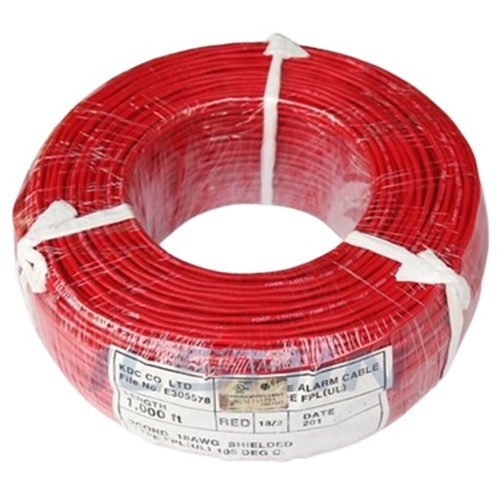 소방감지선 TSP UL2095 AWG16 적색 (300m)_이미지