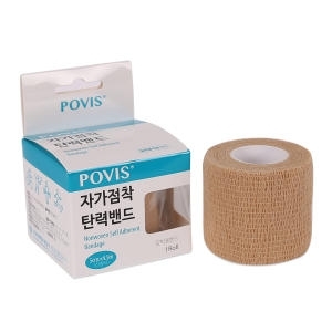 3M 코반 압박 접착 붕대 자가점착밴드 포비스 2인치 1롤