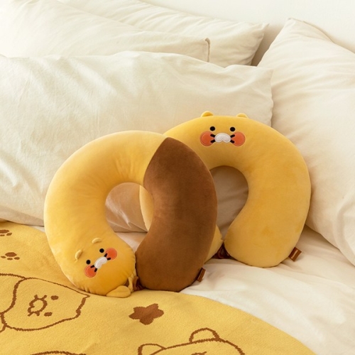 카카오프렌즈 춘식이 목쿠션 여행용 목베개