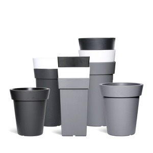 마이플랜트 플라스틱 모던 유니크 특대형 인테리어 거실 화분_이미지