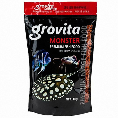 그로비타 몬스터 대형 열대어 사료 (1000g)_이미지