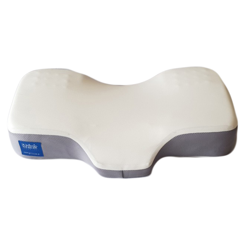 리빙제이 메쉬 잠솔솔 경추베개 (1개, 52x30x8/9cm)_이미지