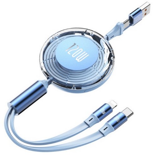 레드에셋 PD 120W 2in1 멀티 케이블 (1.2m)