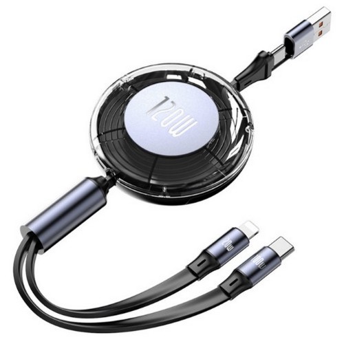 레드에셋 PD 120W 2in1 멀티 케이블 (1.2m)_이미지