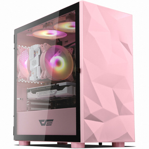 darkFlash DLM21 RGB 강화유리 (핑크)_이미지