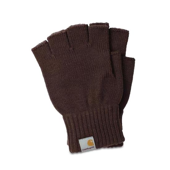 로고 fingerless 니트 mittens I02955933HXX T