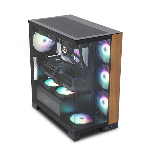 darkFlash DS900XL 우드 ARGB (블랙)_이미지