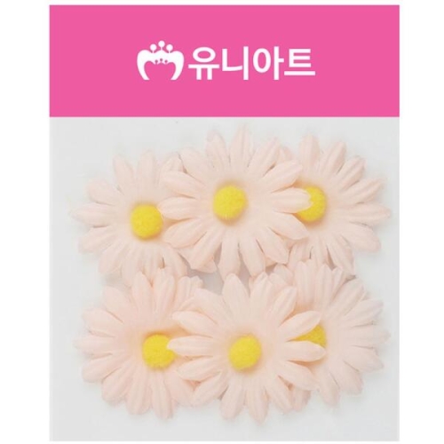 에이치플러스몰 유니아트 조화꽃 1500 뿅국화 살구WD61291_이미지