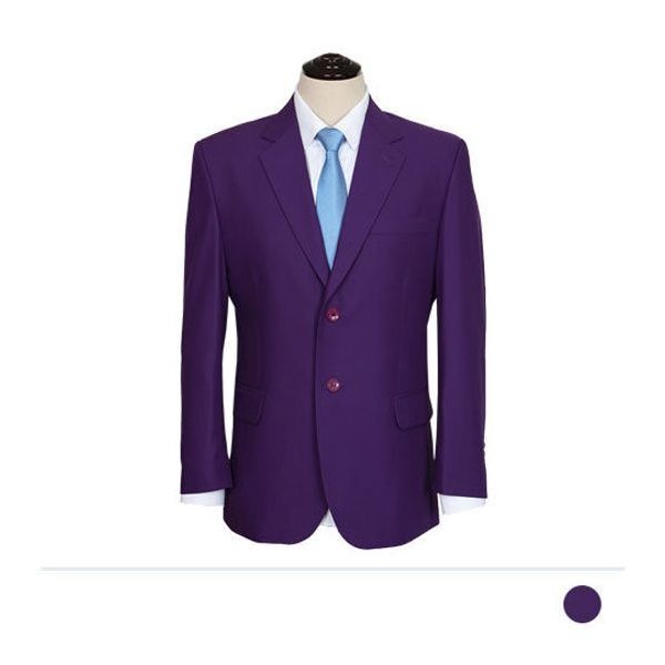 모던브릭 브런 퍼플 울 자켓 153160