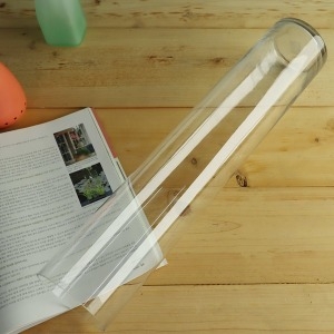 원통10x50대형유리화병/유리화분 최대지름 10cm높이 50