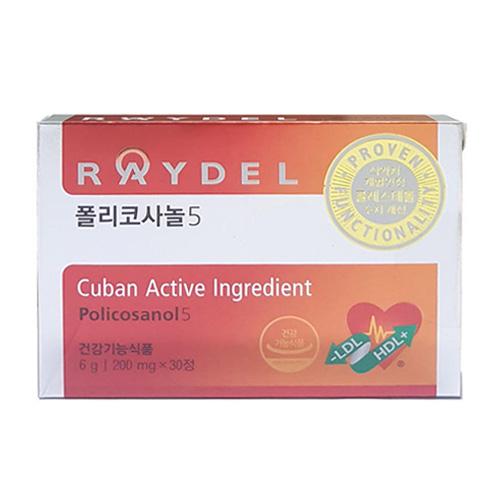 레이델 폴리코사놀5 200mg 30정 (5개)