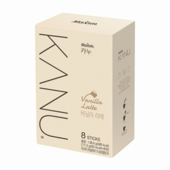 동서식품 맥심 카누 바닐라 라떼 8T (3개)