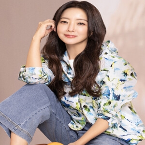 프렐린 아이보리 프린트 점퍼-R2JE251818B