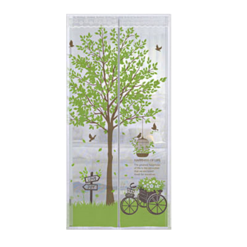 일체형 현관 방문 자석 모기장 고급형