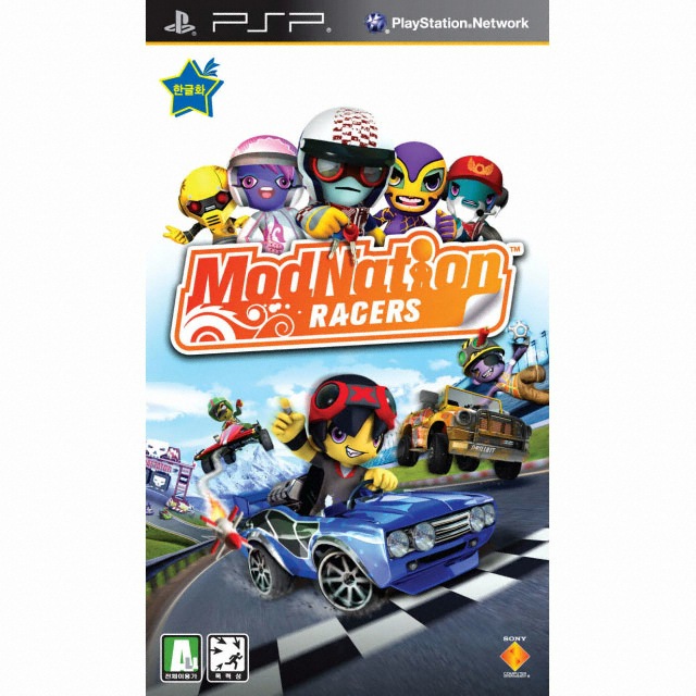 SIE PSP �����̼� ���̼� ����� �� (ModNation Racers Special Pack/ PSP-3005PB/ �ǾƳ����)
