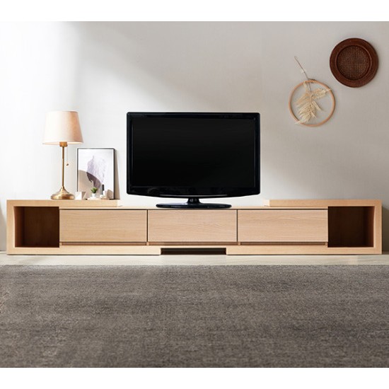 동서가구 루멘 스칸딕 확장형 거실장 2400