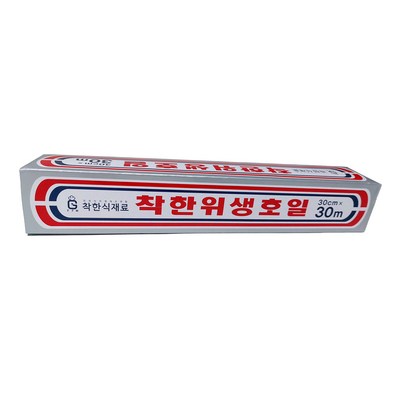 테이팩스 착한식재료 위생호일 25cm x 30m (1개)_이미지