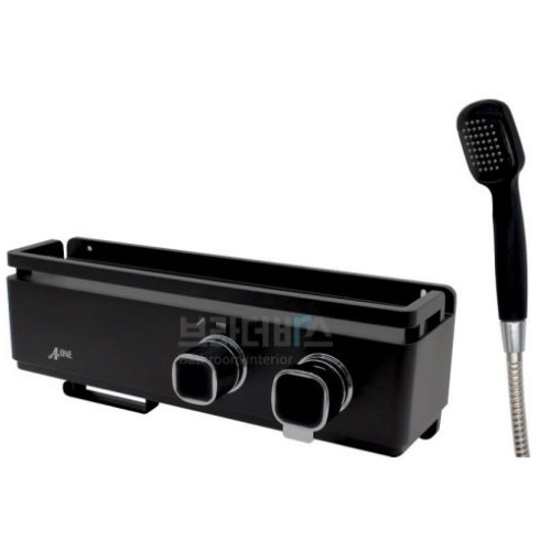 브라더바스 선반형 샤워수전 BRT-3810 블랙