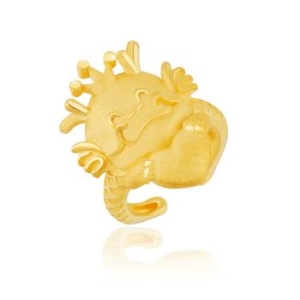 한국표준금거래소 하트 용 돌반지 3.75g (1개)