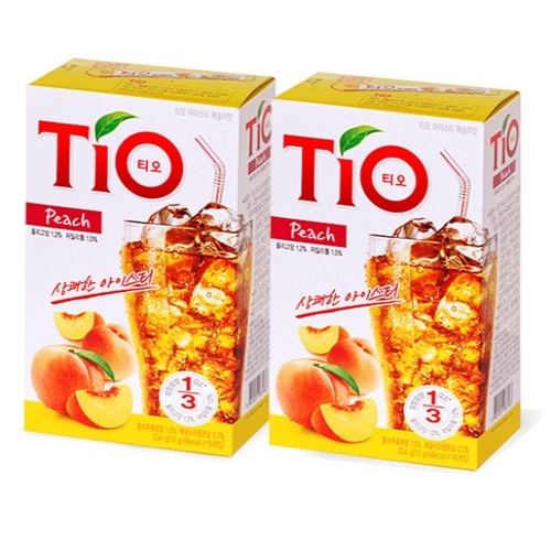 동서식품 아이스티 티오 복숭아 스틱 18개입 (2개)