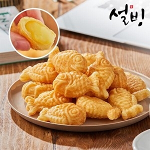 하이원푸드 설빙 미니 붕어빵  슈크림 1kg (1개)