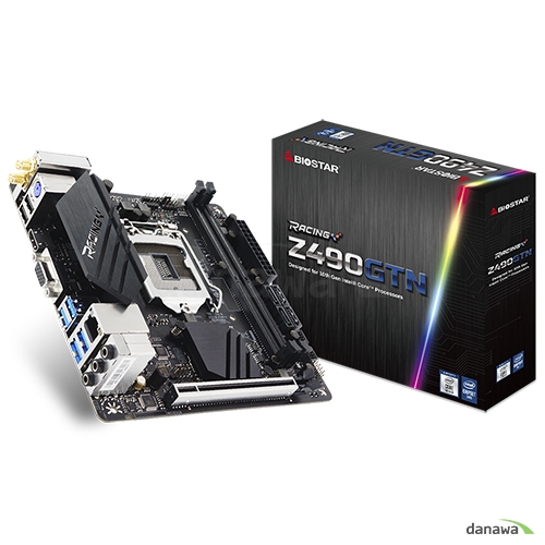 BIOSTAR RACING Z490GTN 이엠텍