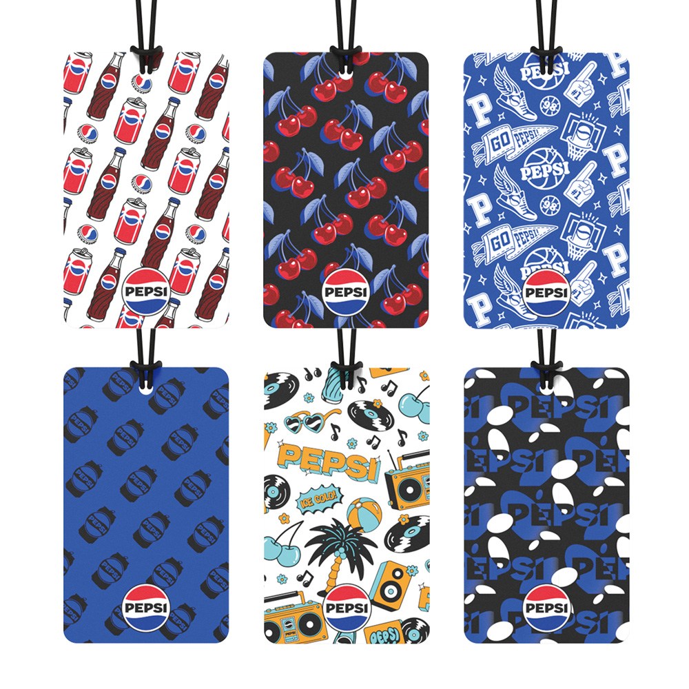  펩시 차량용 종이 방향제 (1개)