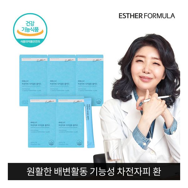 에스더포뮬러 여에스더 차전자피 식이섬유 플러스 14포 (5개)