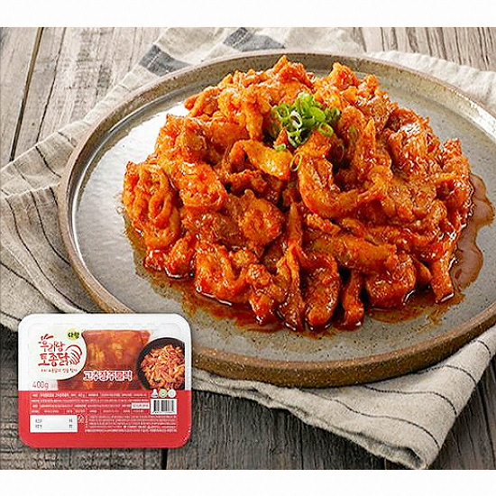팜덕 다향 다향 우리땅토종닭 고추장주물럭 400g (2개)