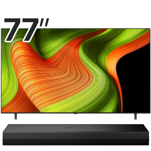 LG전자 올레드 AI OLED77B5FNA (스탠드+사운드바, S20A)