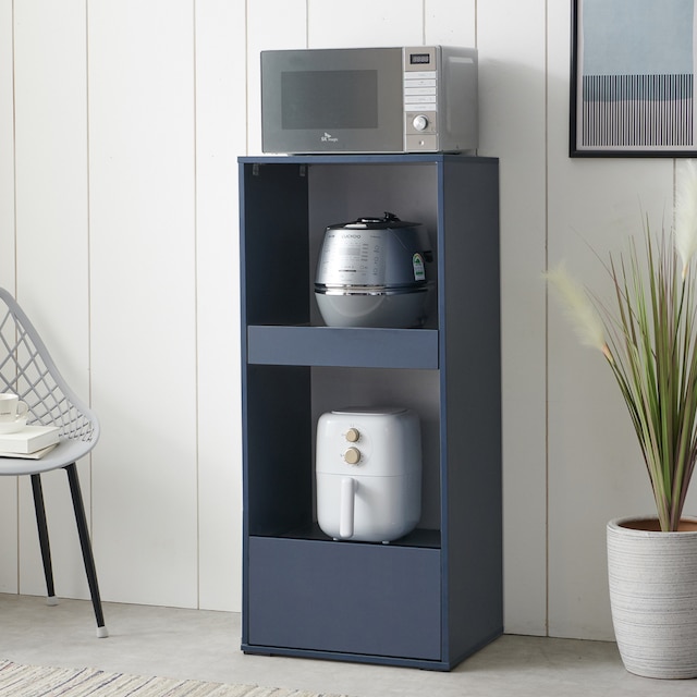 에셀르 1단 전자렌지 수납장 500