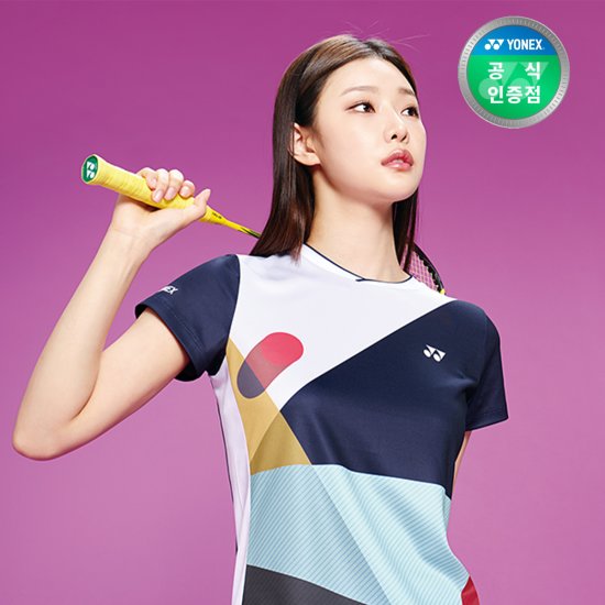 요넥스 배드민턴 반팔 티셔츠 여성용 233TS030F_이미지