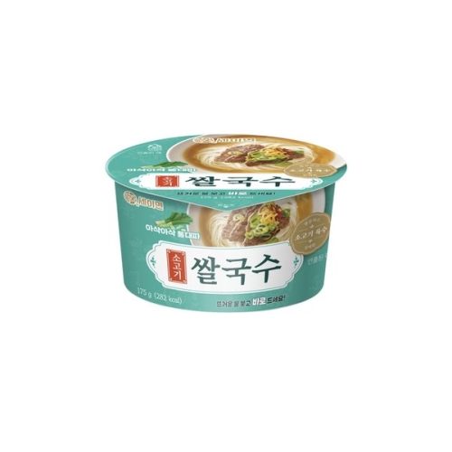 키다리식품 세이면 소고기 쌀국수 큰컵 175g (6개)_이미지
