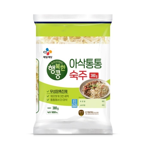아삭통통 숙주나물 380g