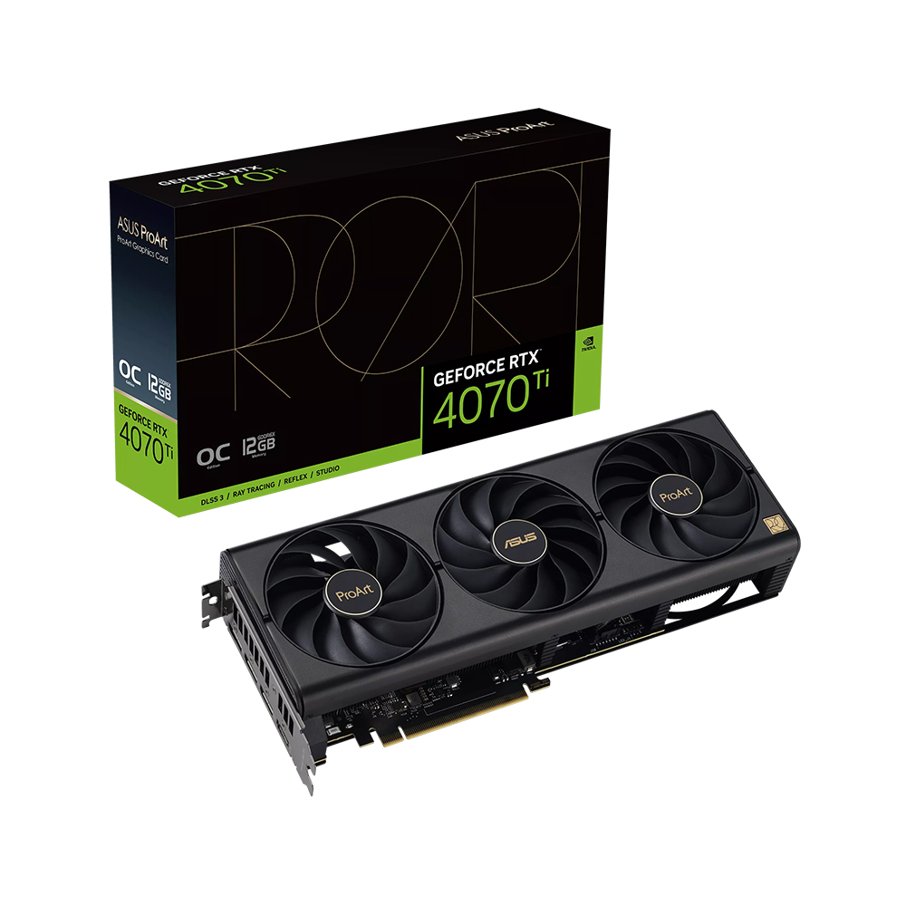 ASUS ProArt 지포스 RTX 4070 Ti O12G OC D6X 12GB 인텍앤컴퍼니