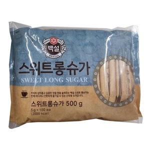 백설 스위트 롱슈가 500g(5gx100입)이미지입니다. 누르면 해당 게시물로 새창이동합니다.