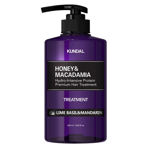 쿤달 단백질 트리트먼트 라임바질앤<b>만다린</b> 아로마에디션 500ml