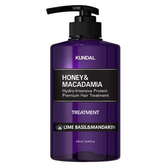 쿤달 단백질 트리트먼트 라임바질앤<b>만다린</b> 아로마에디션 500ml