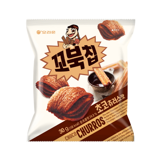 오리온 미니스낵 꼬북칩 초코츄러스맛 30g (72개)_이미지