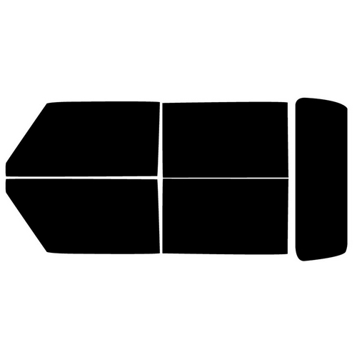 넥스텍 열차단 측후면 썬팅필름 현대 구형 포터 더블캡 전용