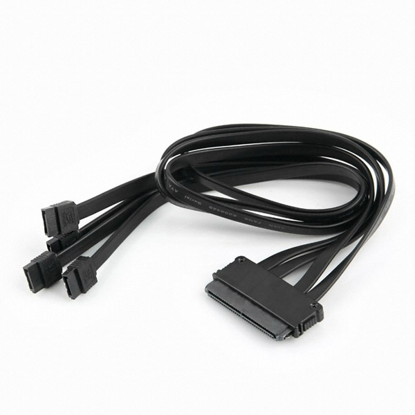 라이트컴 COMS SAS 32P (SFF-8484/SATA x4) 케이블 내장형 (ITA353, 0.5m)_이미지