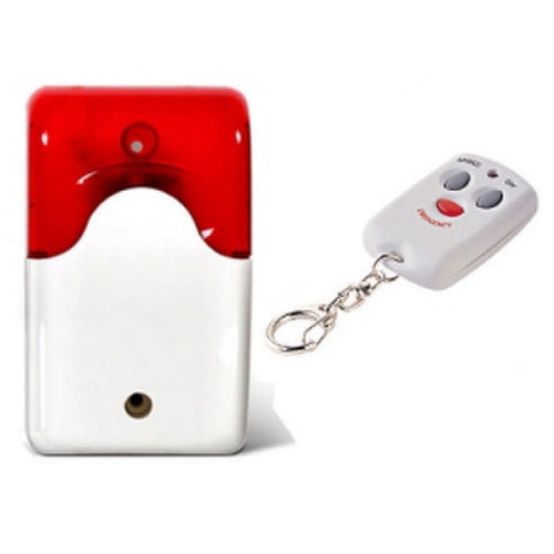 메닉스 세이픈 무선 FM 경광사이렌 + FM 리모컨