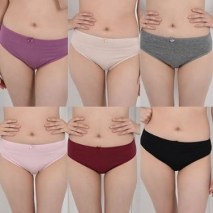 이노비아 면스판 7color 미디 여성 삼각팬티 WB8DF6F_이미지