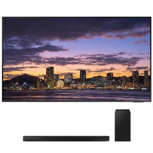 삼성전자 Crystal UHD KU85UC8100FXKR (벽걸이+사운드바, HW-B650)_이미지