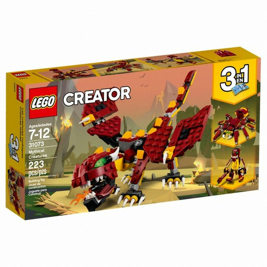 레고 크리에이터 3 in 1 신비한 드래곤 (31073) (일반구매)_이미지