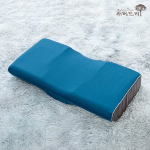 라버트리 천연라텍스 기능성 아름베개+겉커버포함 (1개, 58x29x9/10cm)_이미지