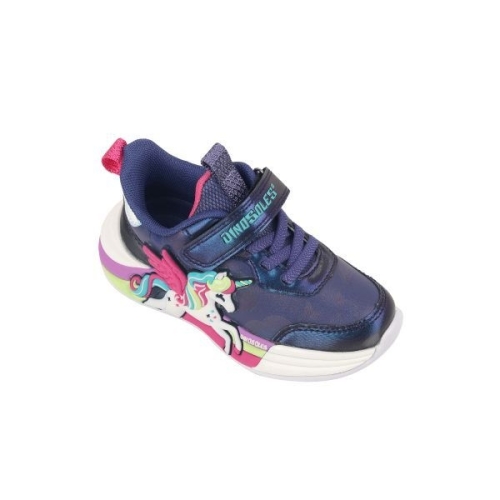 다이노솔즈 토박스 유니콘 레인보우 네이비 DNKCF3TSRB11NVY_이미지