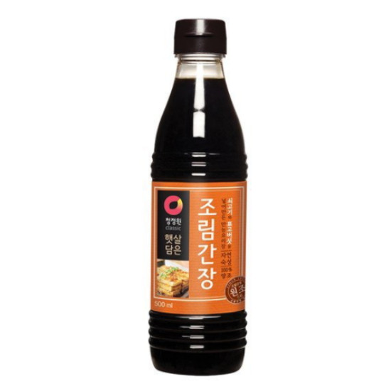  청정원 햇살담은 자연숙성 조림간장 500ml [24개]