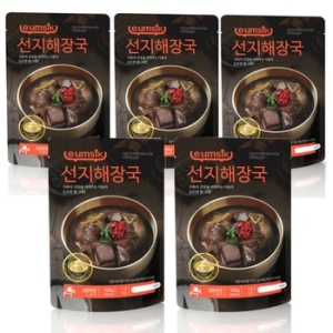 청우식품 이음식 선지해장국 700g (5개)_이미지
