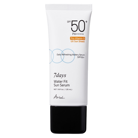 아리얼 세븐데이즈 워터핏 선 세럼 35ml
